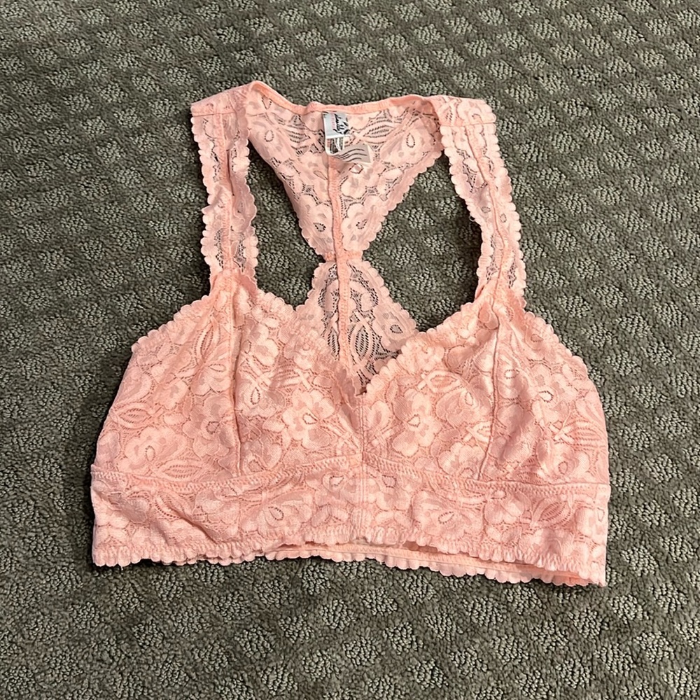 Free People Intimately Razor Back Bralette - Size Small